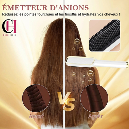 Lisseur 3-en-1 – Cheveux lisses & brillants en 3 minutes !